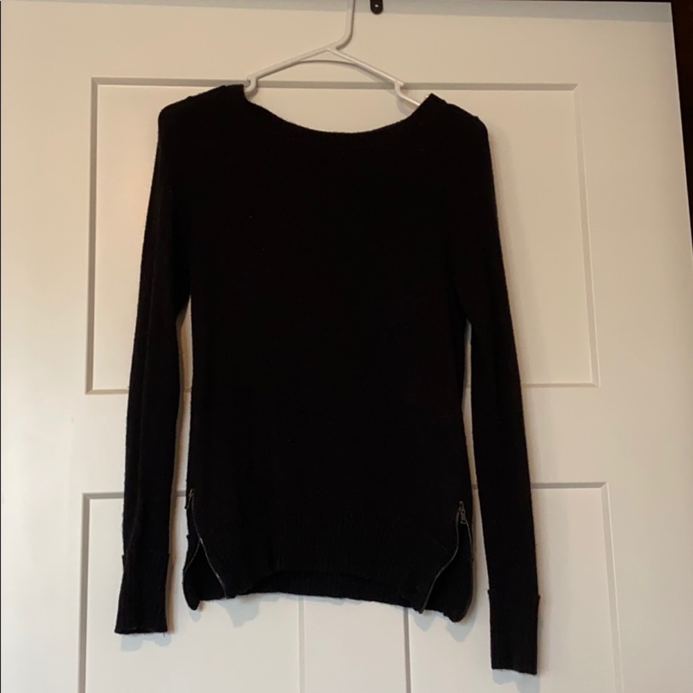Loft light weight black sweater